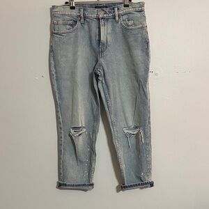 Lucky Brand Women's Boyfriend Jeans - Light Blue